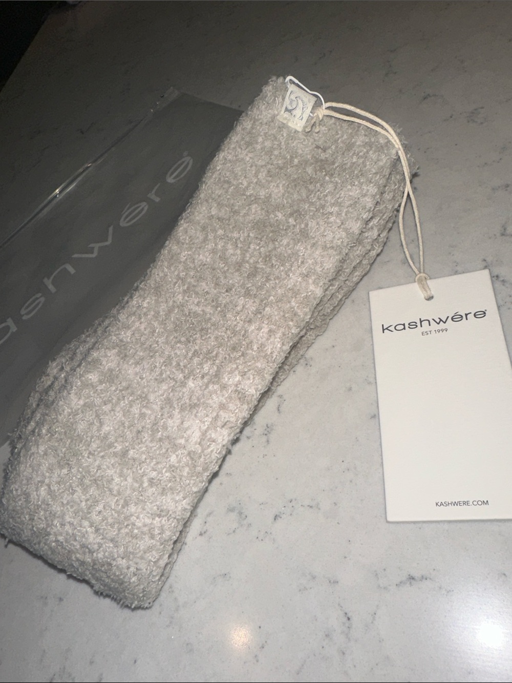 Kashwére Ultra Soft Cozy Lounge Socks Heather Gray One Size NWT